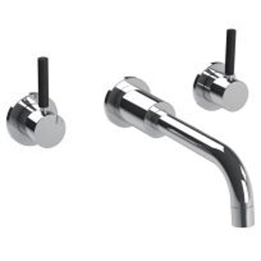 Lefroy Brooks Zu Lever Wall Mounted Basin Mixer Trim To Suit R1-4016 Rough, Brushed Nickel