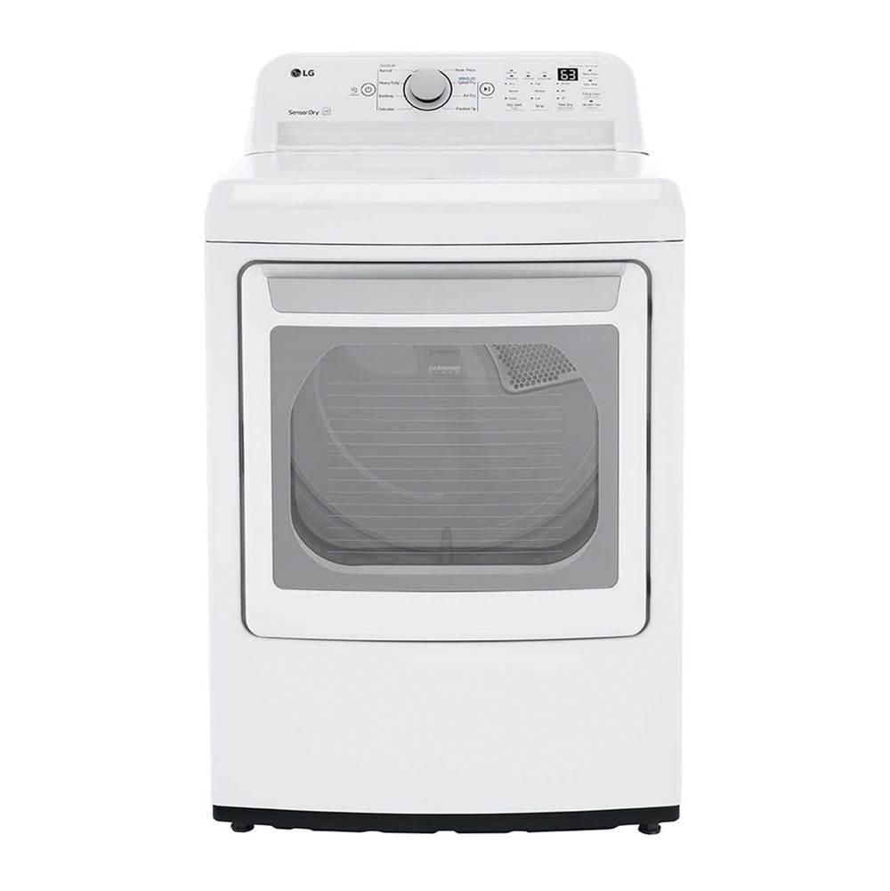 LG Appliances High Efficiency Gas Dryer, 7.3 cu-ft Ultra Large Capacity, White