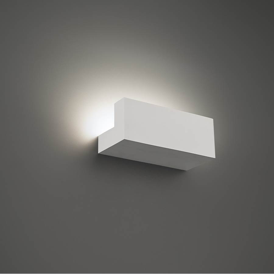 Modern Forms Bantam 9'' LED Wall Sconce Light 3000K in White