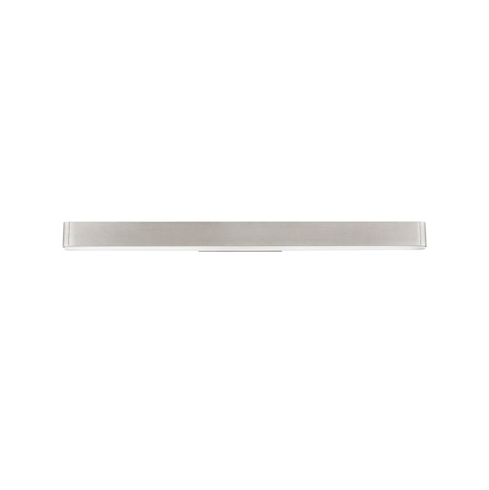 Modern Forms 1 to 60 37'' LED Bath and Vanity Light 3500K in Brushed Nickel