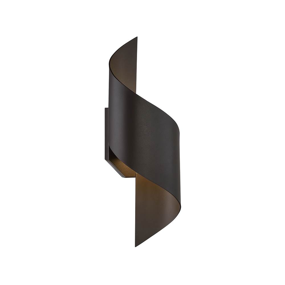 Modern Forms Helix 17'' LED Outdoor Wall Sconce Light 3000K in Bronze