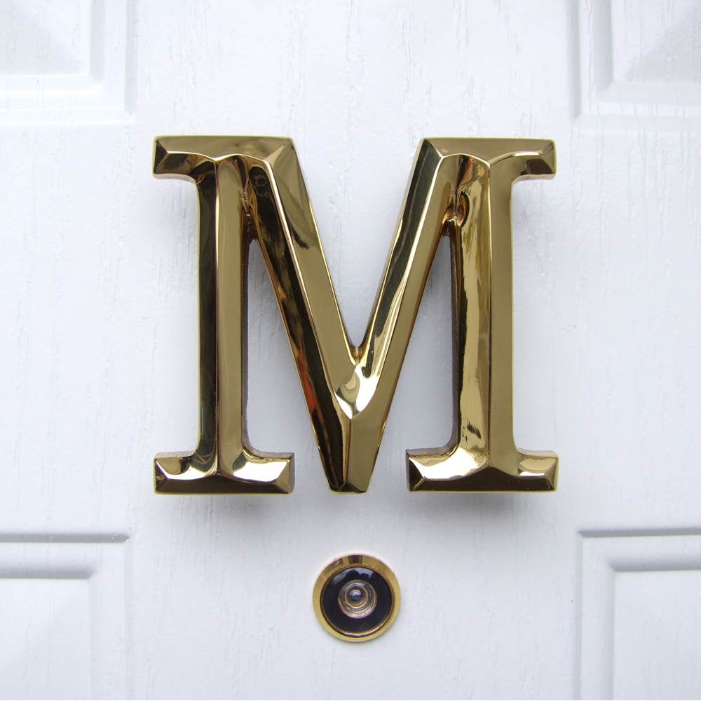 Michael Healy Designs Letter M Door Knocker