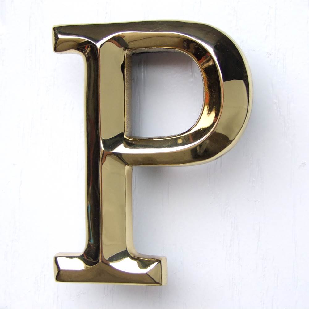 Michael Healy Designs Letter P Door Knocker