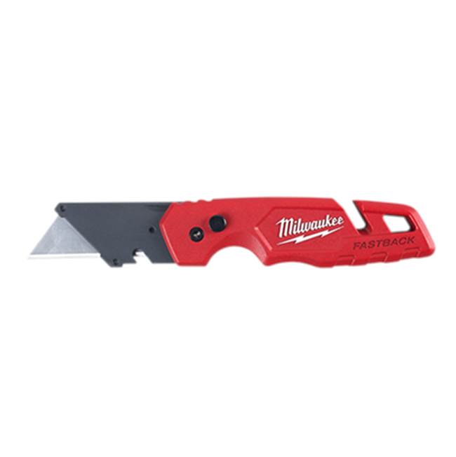Milwaukee Tool Fastback Folding Utility Knife W/ Blade Storage