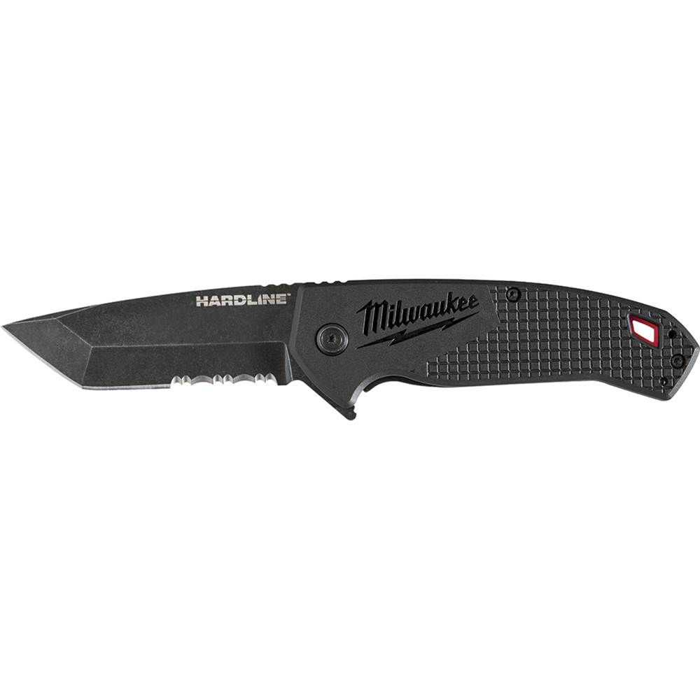 Milwaukee Tool 3'' Hardline Serrated Blade Pocket Knife