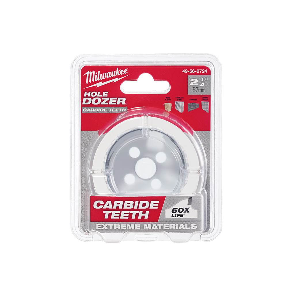 Milwaukee Tool 2-1/4'' Hole Dozer With Carbide Teeth