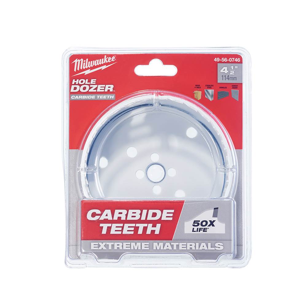 Milwaukee Tool 4-1/2'' Hole Dozer With Carbide Teeth