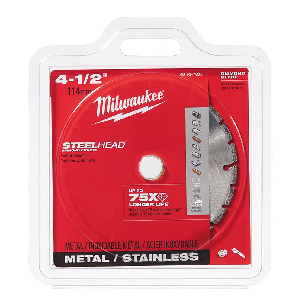 Milwaukee Tool 4-1/2'' Steel Cutting Segmented