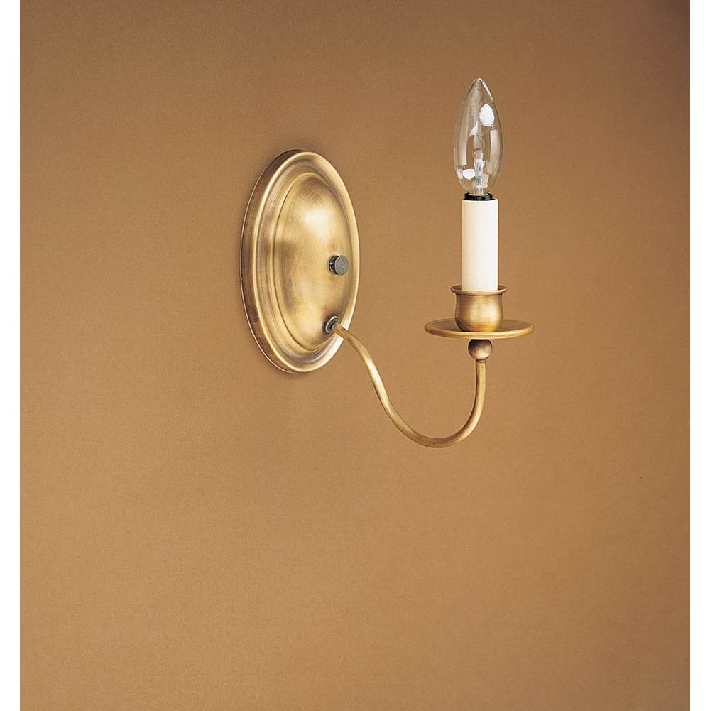 Northeast Lantern Wall Sconce 1 J-Arm Dark Brass 1 Candelabra Socket Eggshell Shade