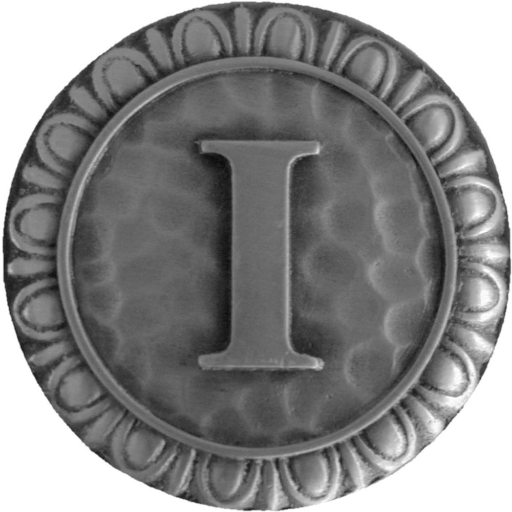 Notting Hill Initial I Knob Antique Pewter