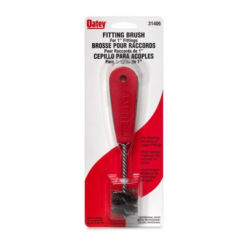Oatey Brush Fit Plastic Handle 1-1/4 In. Id