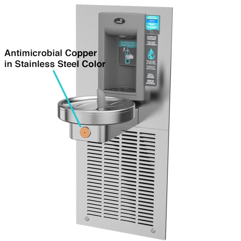 Oasis Water Coolers and Fountains Radii Fountain W/ Integrated Electronic Bottle Filler
