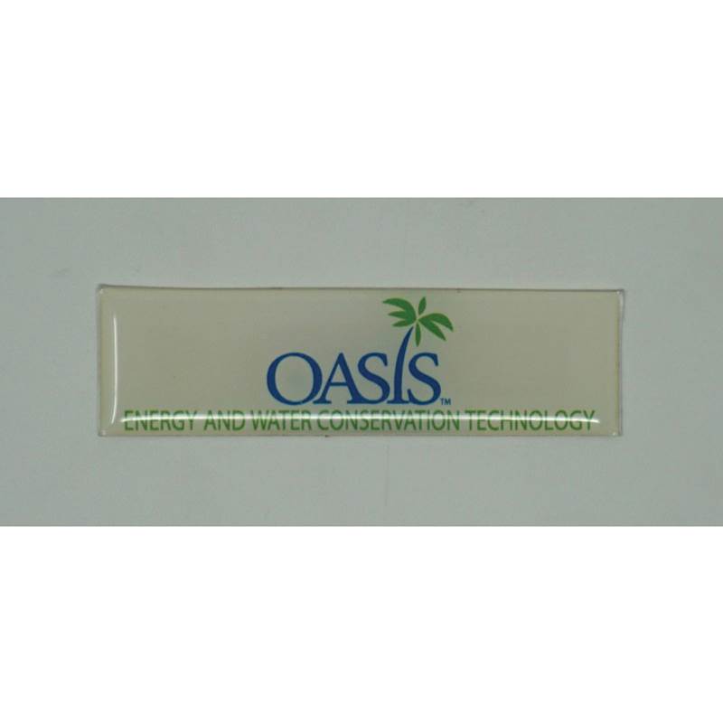 Oasis Water Coolers and Fountains Insert, Nameplate Oasis Pg8