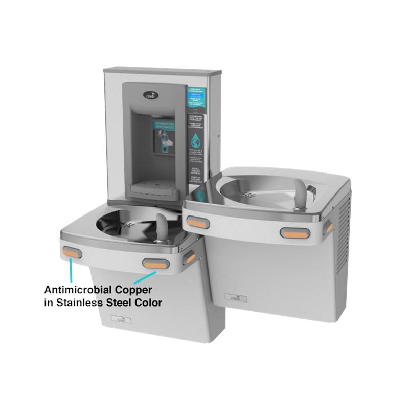 Oasis Water Coolers and Fountains Bi-Level Versacooler Ii W/ Electronic Bottle Filler