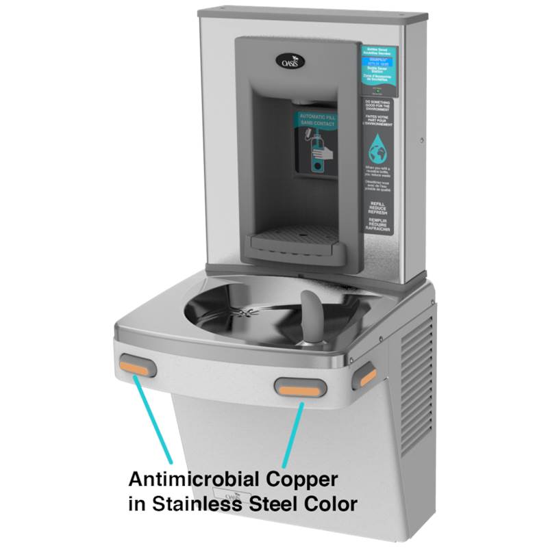 Oasis Water Coolers and Fountains Filtered Versacooler Ii W/ Electronic Bottle Filler