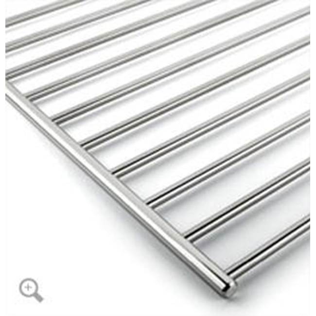 Palmer Industries Tubular Shelf Up To 30'' in Satin Nickel Un-Lacquered