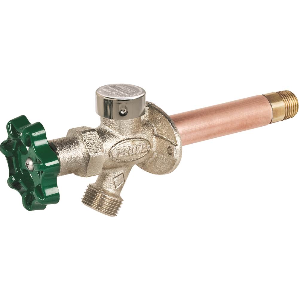 Prier Products C-144T 8'' Anti-Siphon Wall Hydrant - 3/4''Mptx1/2''Fpt - Diamond