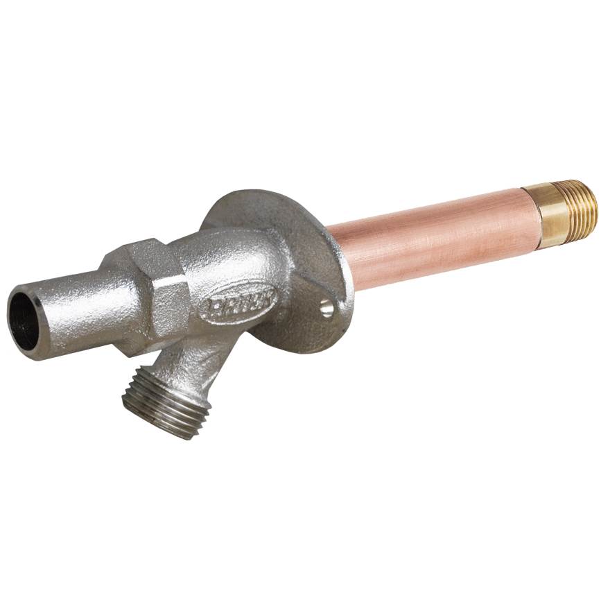 Prier Products C-234D 8'' Loose Key - Wall Hydrant - 1/2''Mptx1/2''Swt