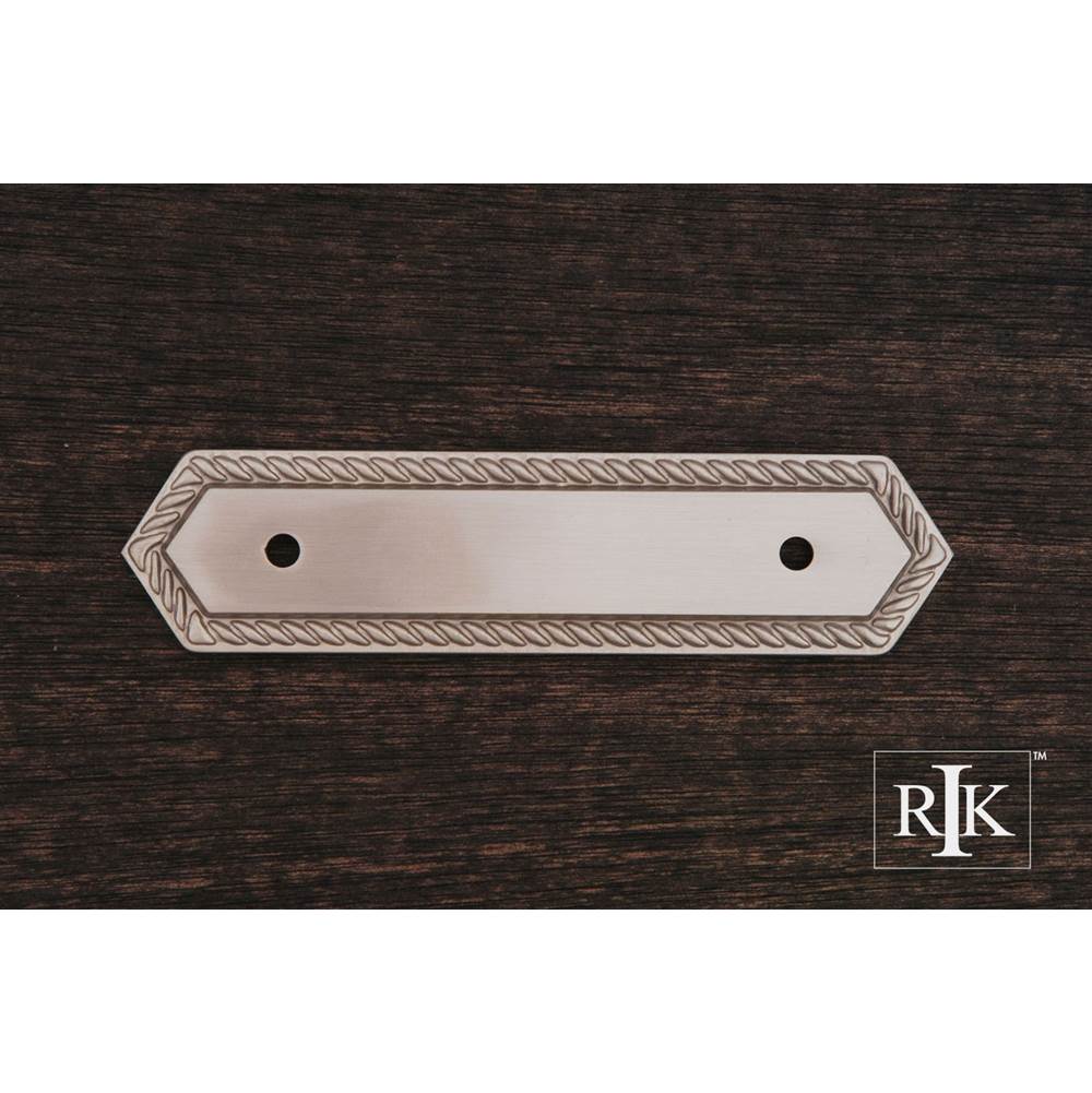 R K International - Backplates