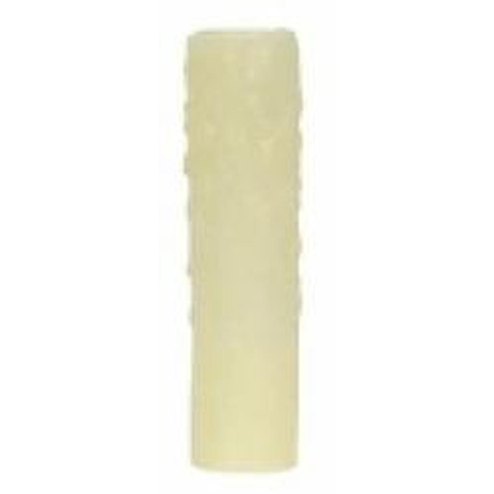 Satco 4'' Ivory Bees Wax Candle Cover