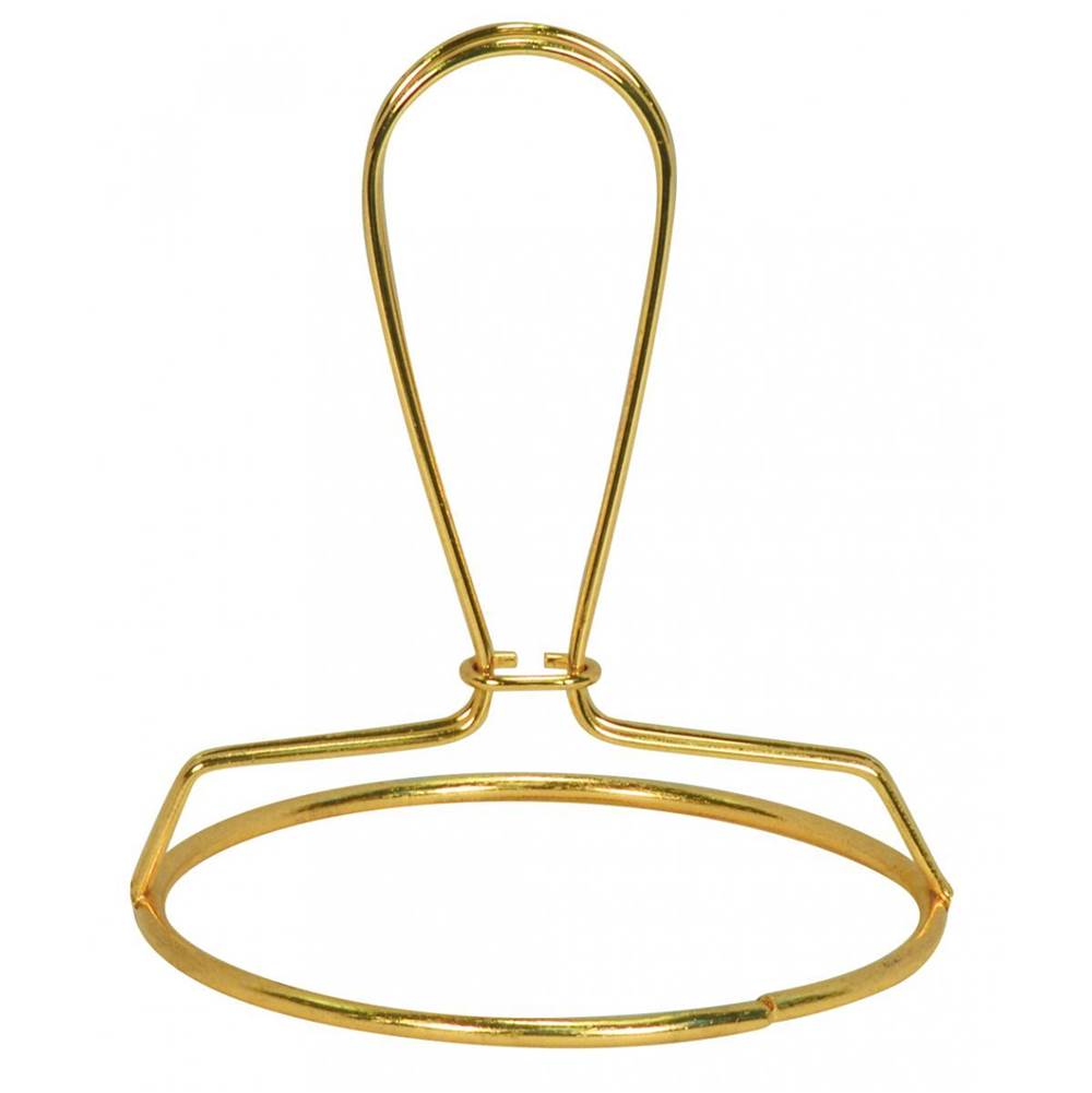 Satco 3 1/4'' Brass Finish Clip Lamp