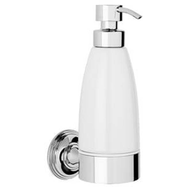 Samuel Heath Liquid Soap Dispenser - White Ceramic