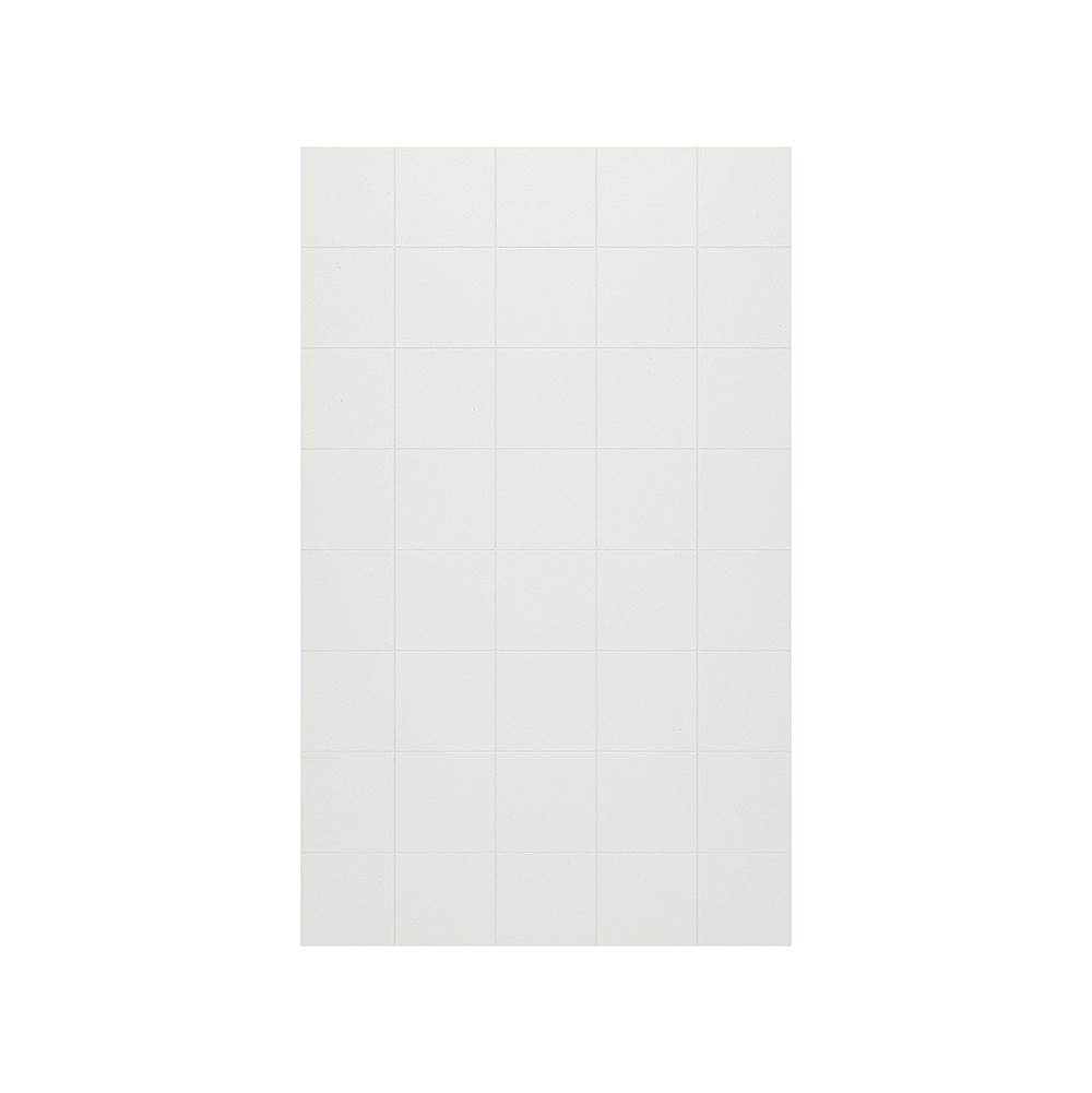 Swan SSSQ-6296-1 62 x 96 Swanstone® Square Tile Glue up Bath Single Wall Panel in Birch