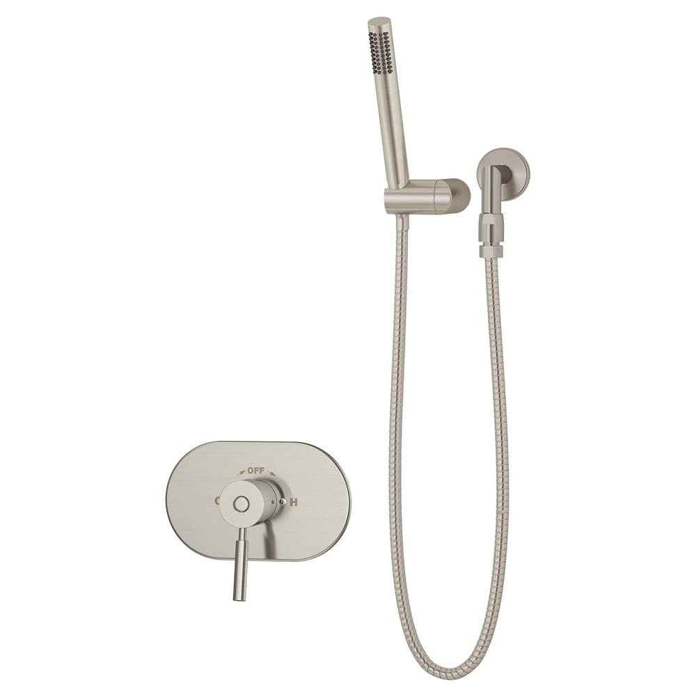 Symmons Sereno Single Handle 1-Spray Hand Shower Trim in Satin Nickel - 1.5 GPM (Valve Not Included)