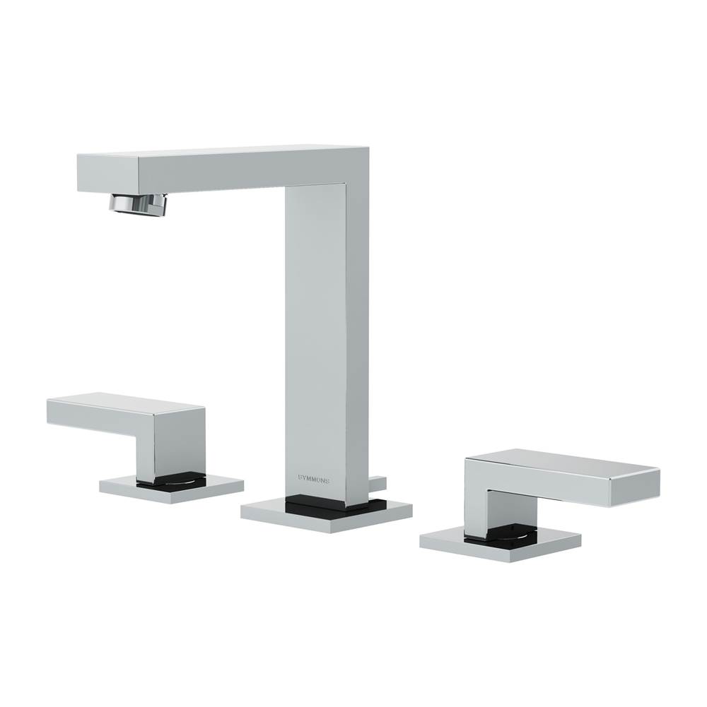 Symmons Duro Widespread 2-Handle Bathroom Faucet with Drain Assembly in Polished Chrome (1.0 GPM)