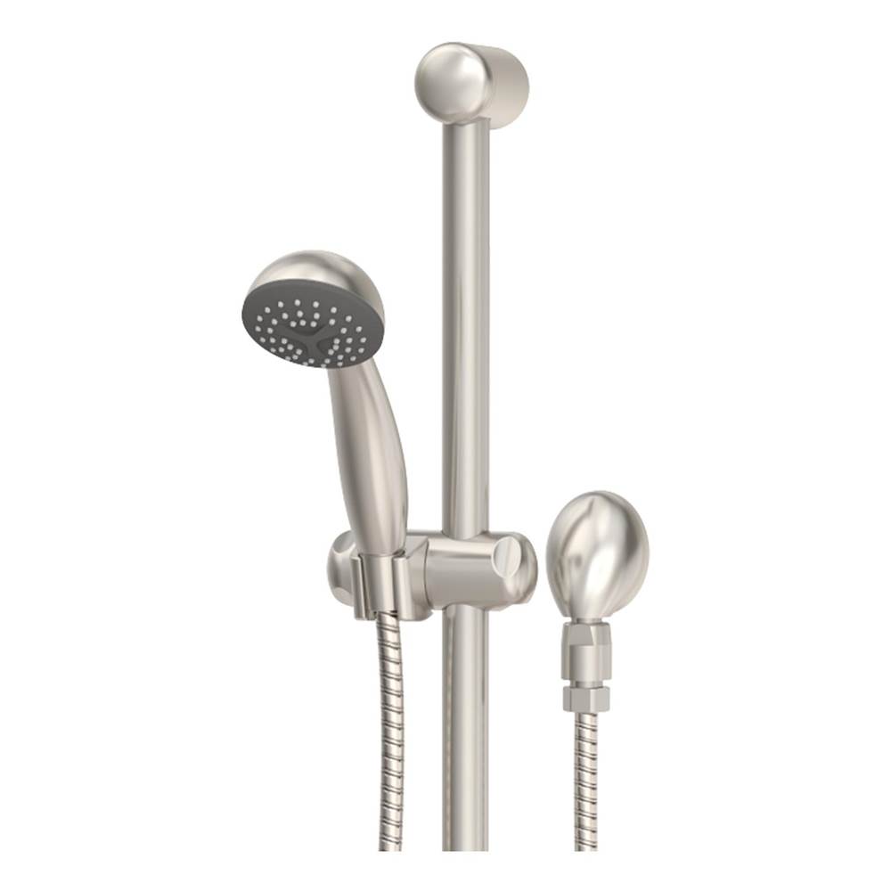 Symmons Dia 1-Spray Hand Shower with Slide Bar in Satin Nickel (1.5 GPM)