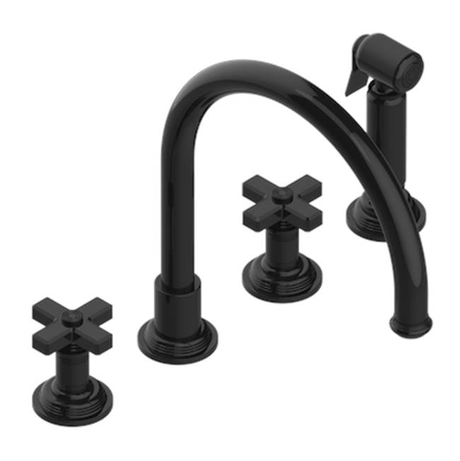THG Three Hole Kitchen Faucet With Side Spray
