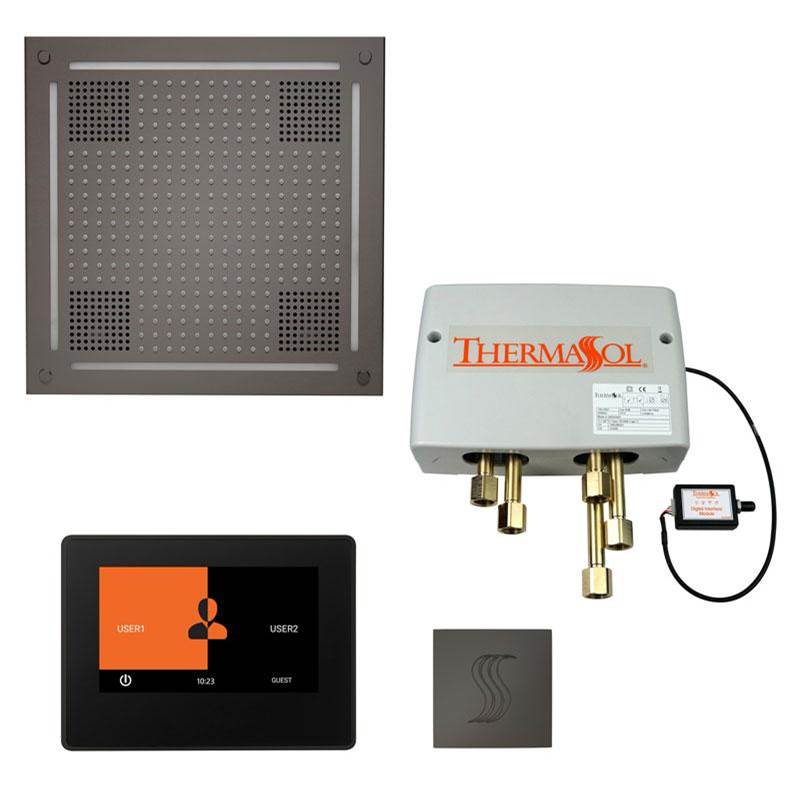 ThermaSol The Total Wellness Hydrovive Package with 7'' ThermaTouch and Square