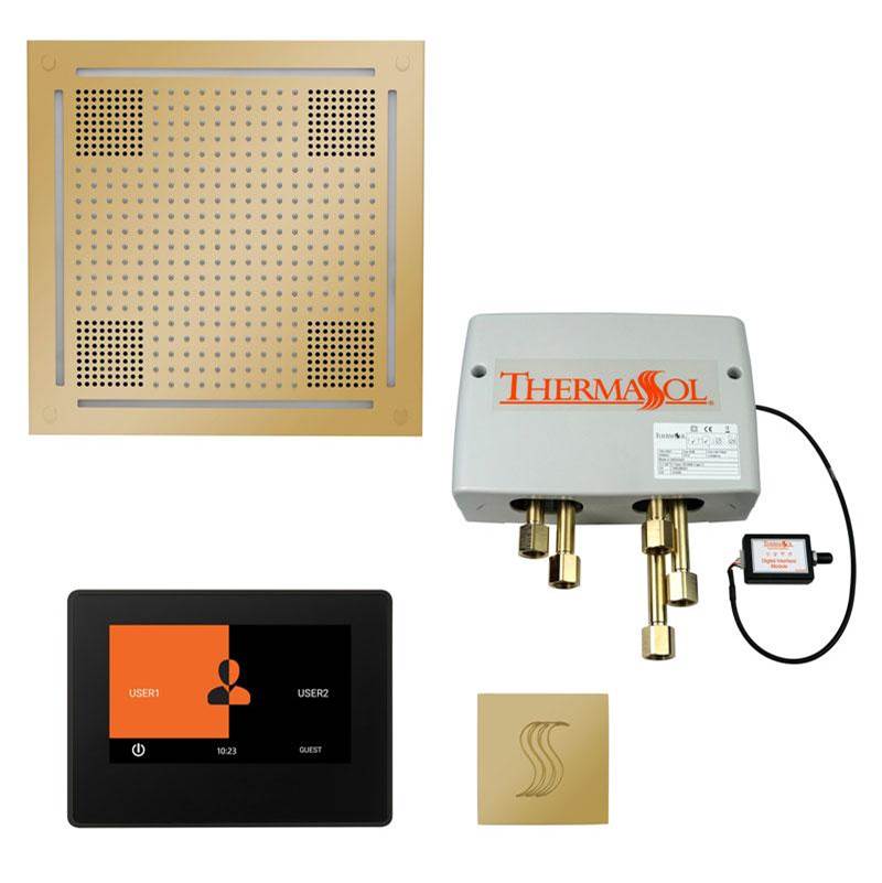 ThermaSol The Total Wellness Hydrovive Package with 7'' ThermaTouch and Square