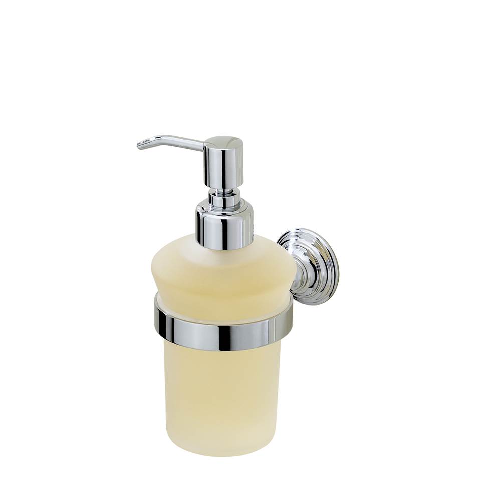 Valsan Kingston Polished Brass Liquid Soap Dispenser