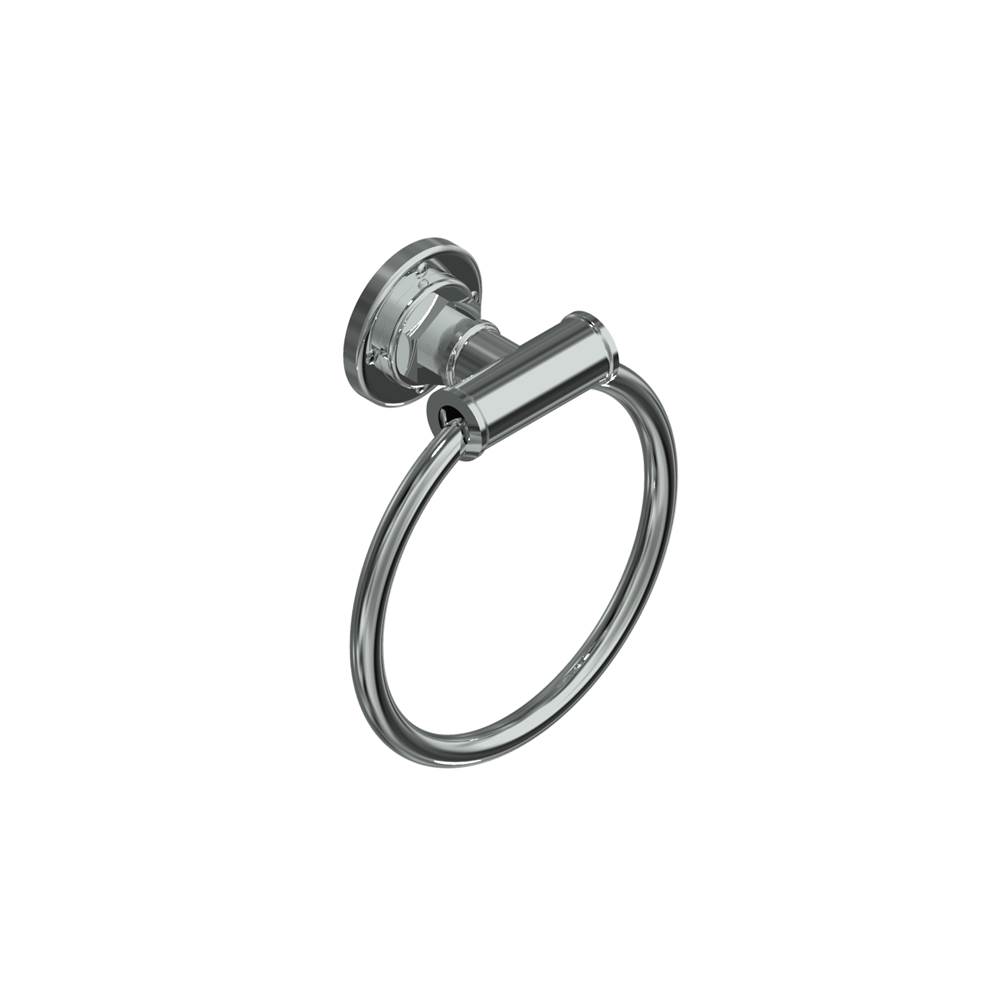 Valsan Industrial Polished Brass Towel Ring