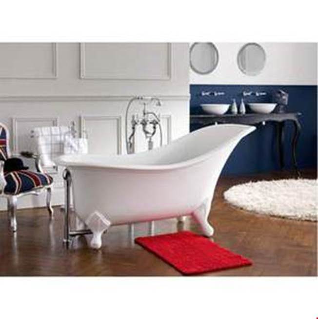 Victoria + Albert Drayton 67'' x 33'' Freestanding Slipper Bathtub