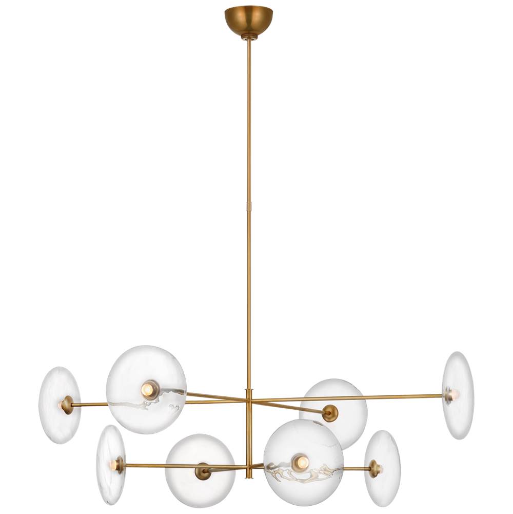 Visual Comfort Signature Collection Calvino X-Large Radial Chandelier