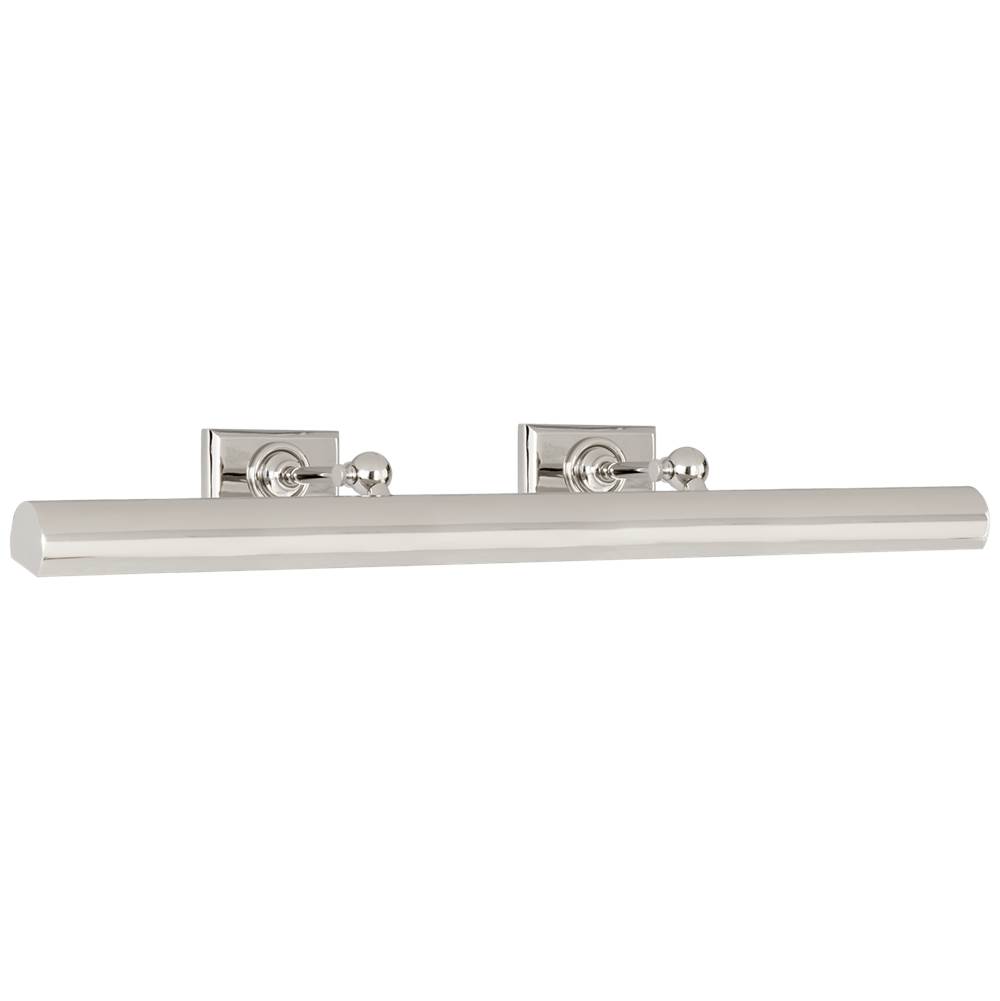 Visual Comfort Signature Collection 30'' Cabinet Maker''s Picture Light in Polished Nickel