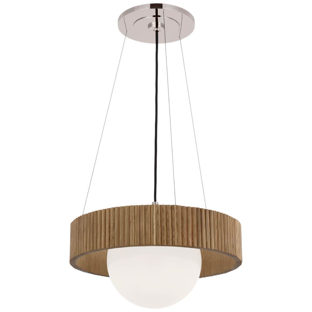 Visual Comfort Signature Collection Arena 18'' Ring and Globe Chandelier