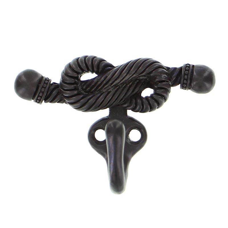 Vicenza Designs Equestre, Hook, Rope, Oil-Rubbed Bronze