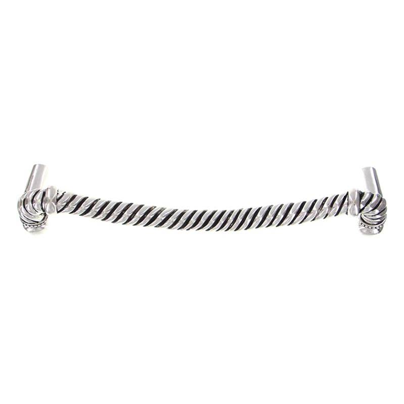 Vicenza Designs Equestre, Pull, Appliance, Rope, 12 Inch, Antique Silver
