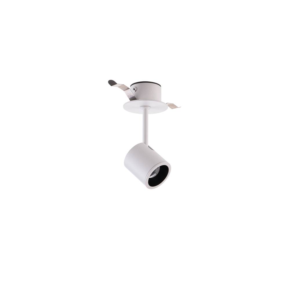 WAC Lighting Stealth Silo 007 Adjustable Beam Monopoint Luminaire 3500K in White