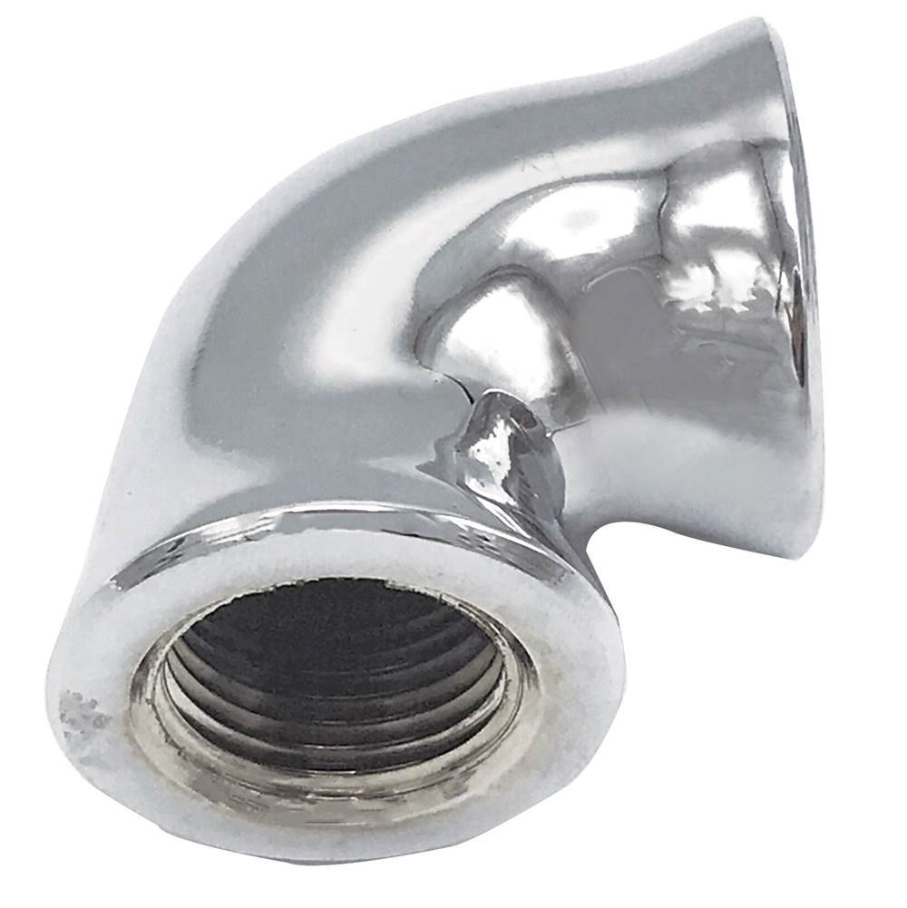 Wal-Rich Corporation 3/8'' Chrome-Plated Ells (Lead-Free)
