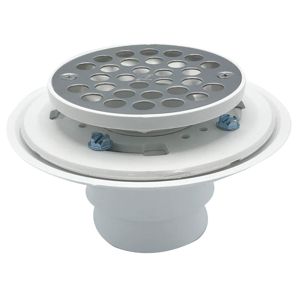 Wal-Rich Corporation Low-Profile Shower Pan Liner Drain - 2'' Solvent