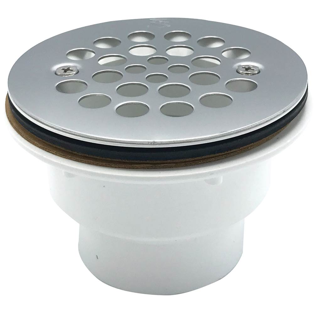 Wal-Rich Corporation 2'' Pvc Two-Piece Shower Stall Drain