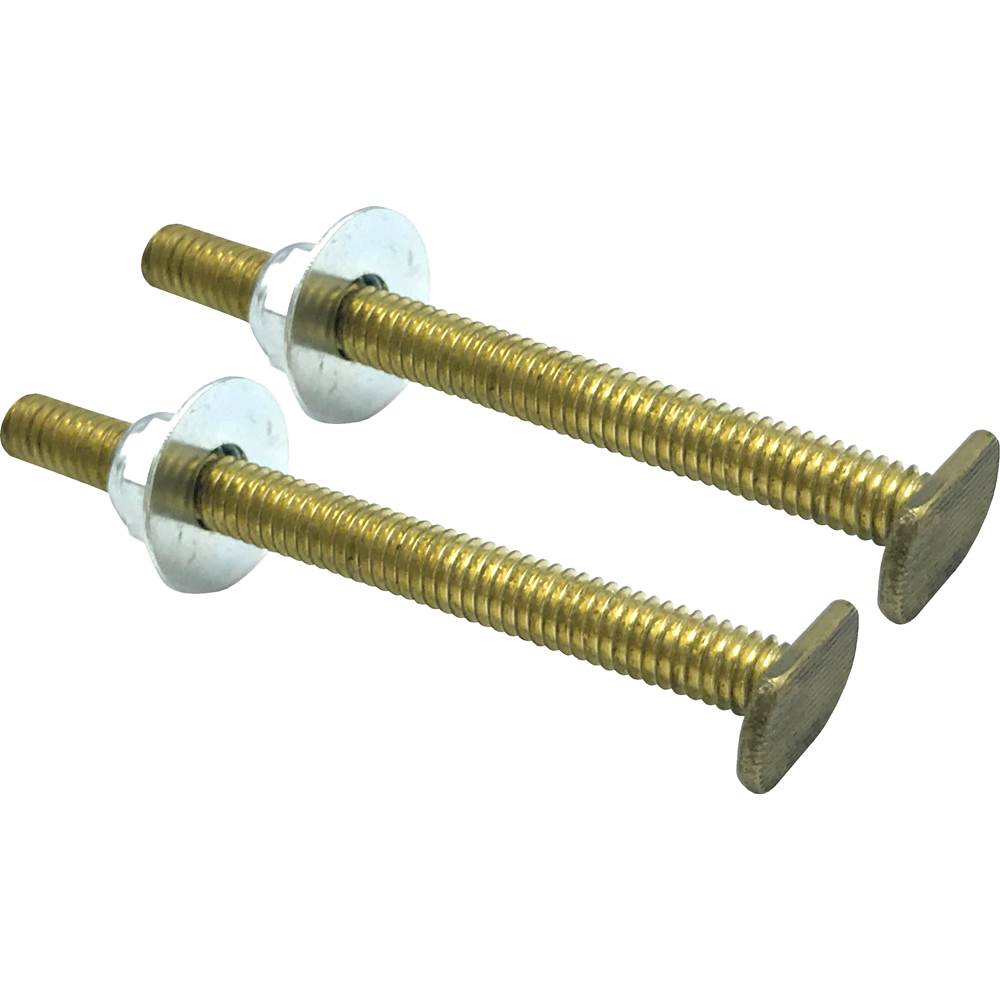 Wal-Rich Corporation 5/16'' X 3 1/2'' Brass Flange Bolts (Pair)