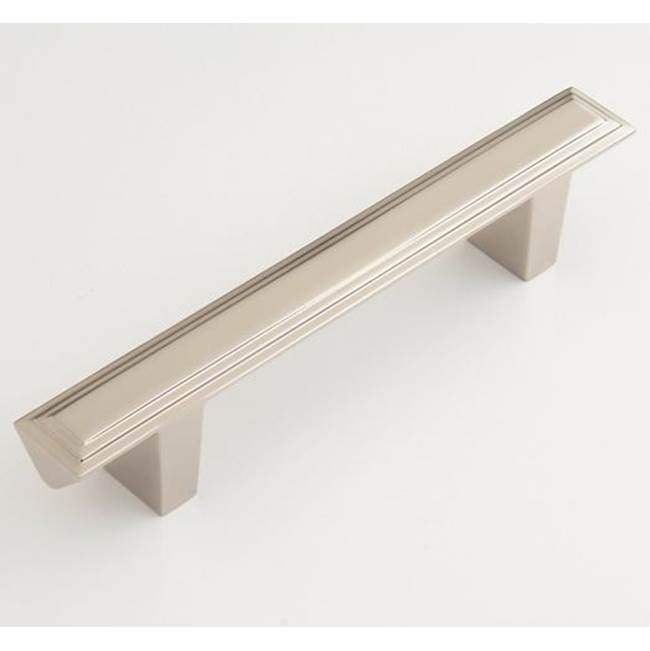 Water Street Brass Terrace 3'' Pull - Hammered - Polished Nickel