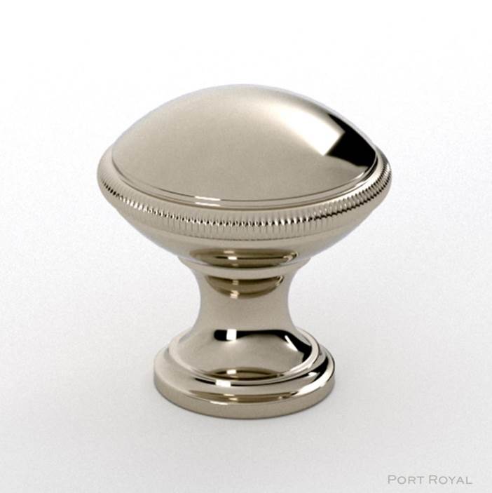 Water Street Brass Port Royal 1'' Coin Knob - Hammered - Weathered Copper