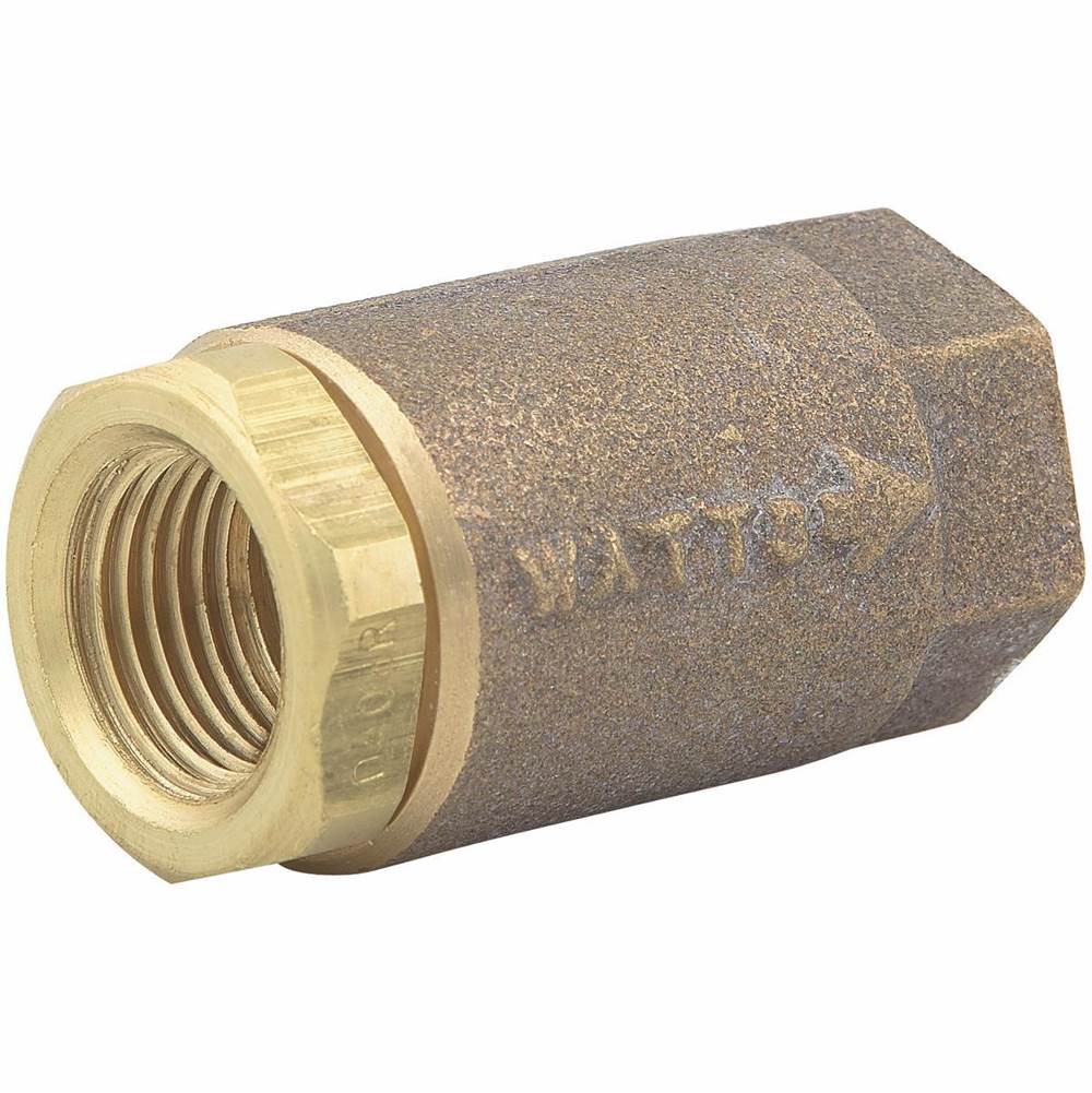 Watts 1 1/2 In Lead Free Brass Silent Check Valve, PTFE Seat