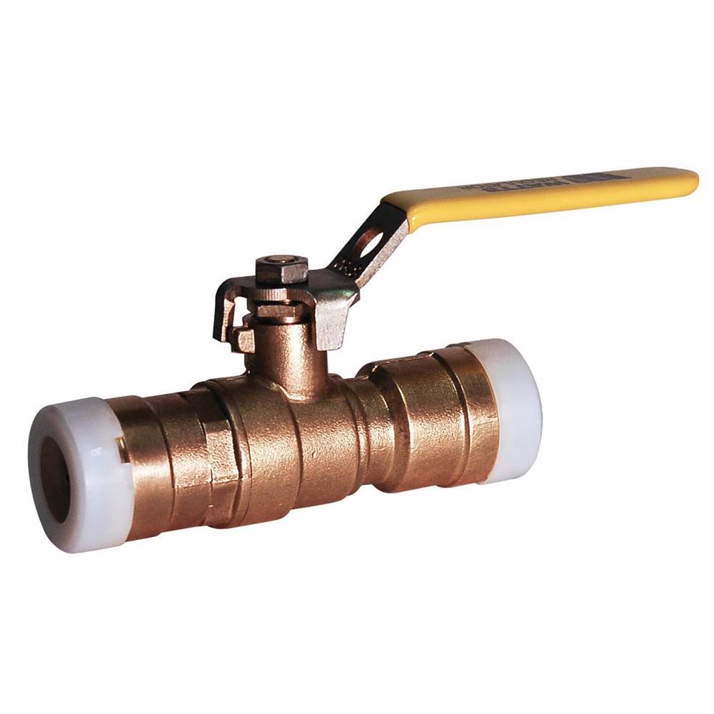 Watts 3/4 In Lead Free 2-Piece Full Port Ball Valve with Quick-Connect End Connections
